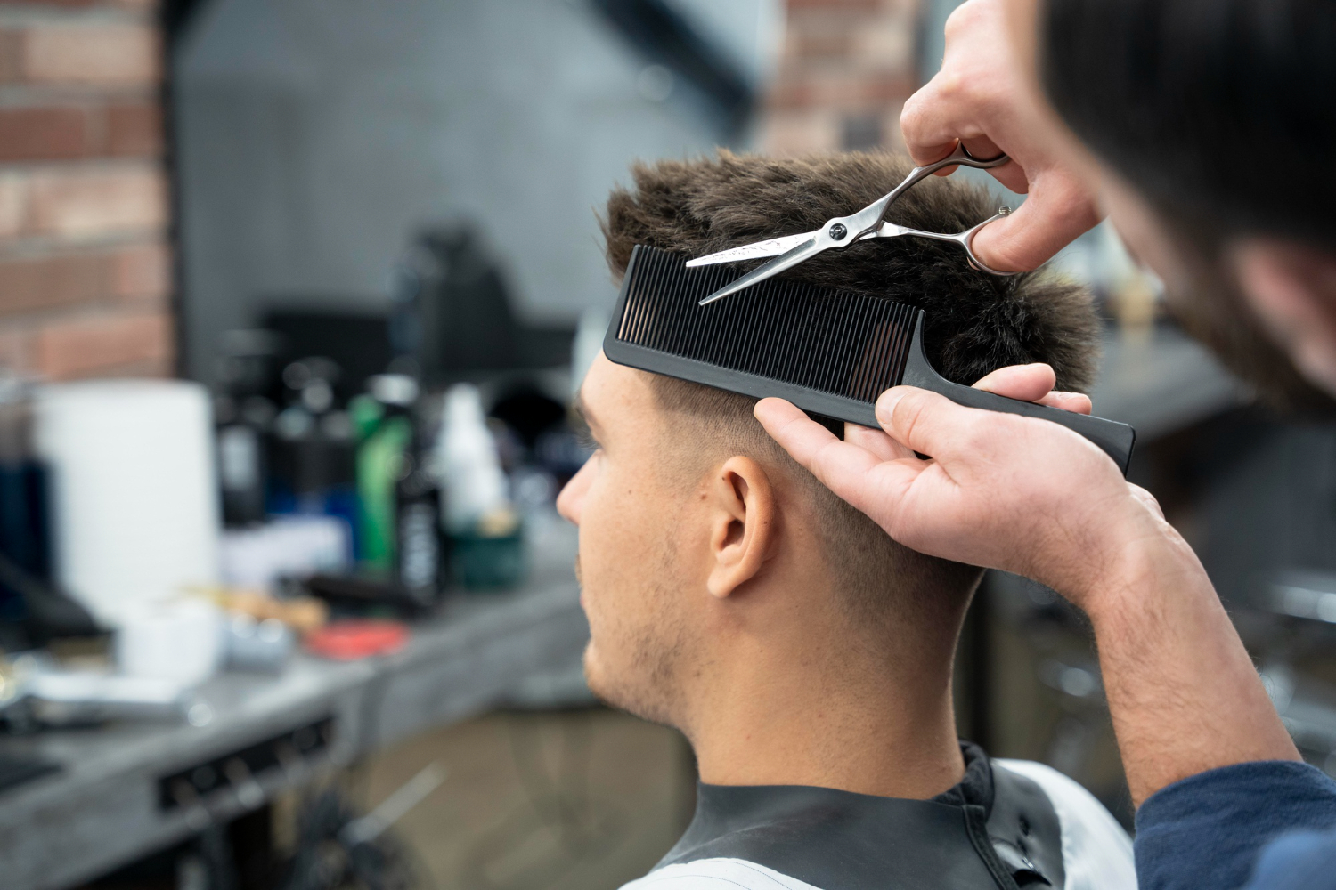 the barber shop